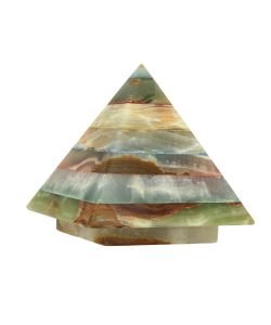 Lampe onyx pyramide 3kg, 1 part